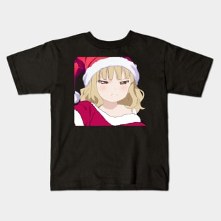 Angry Sakurako Santa Kids T-Shirt